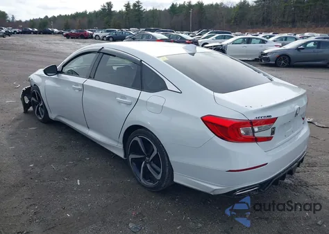 2019 Honda Accord Sport из США, поврежденный, VIN 1HGCV1F32KA132746